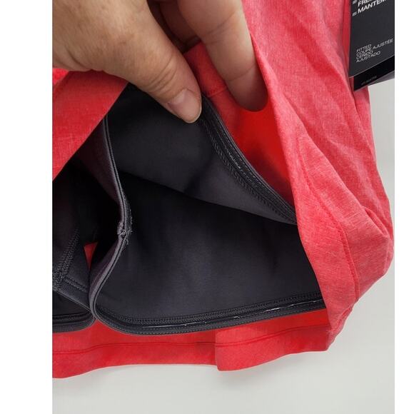 New NWT Under Armour Women Running Mileage Skort Large Pink Heat Gear - Picture 6 of 7